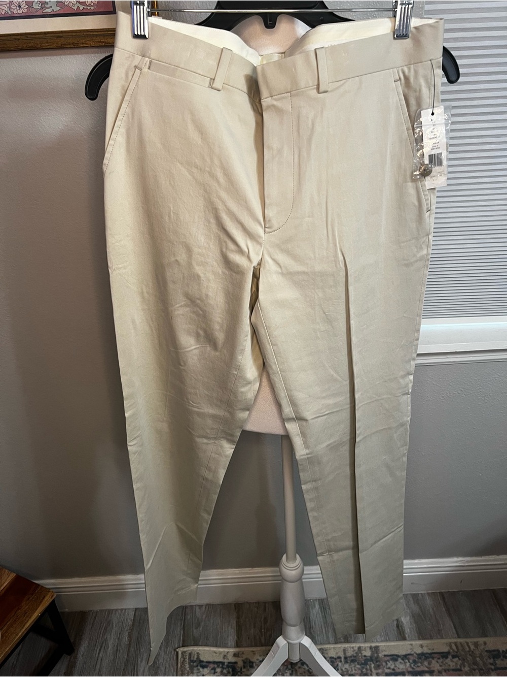 Theory Marlo Modern Slim Fit Suit Pants New NWT 30 X33 DISCREET BARLEY men - Picture 2 of 15